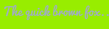 Image with Font Color A0AEC1 and Background Color 98ED00